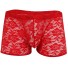 Pánské krajkové boxerky B5 červená