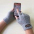 Pánske pletené rukavice bezprsté sivá