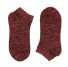 Pánske pohodlné ponožky vínová