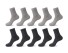 Pánske ponožky - 10 párov A2392 3