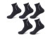 Pánske ponožky - 5 párov A2395 tmavo sivá
