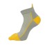 Pánske prstové ponožky - 5 párov A2427 sivá