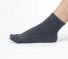 Pánske prstové ponožky tmavo sivá