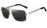 Pánské sluneční brýle E2012 stříbrná