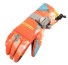 Pánské snowboardové rukavice J2182 oranžová