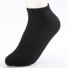 Pánske štýlové členkové ponožky - 10 párov čierna