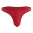 Pánské tanga plavky F1028 červená