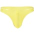 Pánské tanga plavky F1028 žlutá