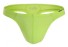 Pánské tanga plavky F983 neonová zelená