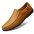 Pánske topánky - Mokasíny J2101 žltá