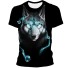 Pánské tričko s potiskem vlka T2081 15