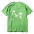 Pánské tričko T2095 světle zelená
