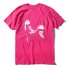 Pánské tričko T2095 tmavě růžová