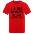 Pánské tričko T2178 červená