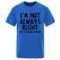 Pánské tričko T2178 modrá