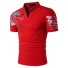 Pánské tričko T2181 červená