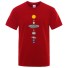 Pánské tričko T2234 červená
