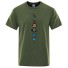 Pánské tričko T2268 armádní zelená