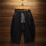 Pánské tříčtvrteční kalhoty F1540 černá