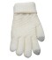 Pánske zimné dotykové rukavice J2686 biela