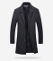 Pánsky dlhý zimný kabát J3062 čierna