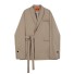 Pánský kabát A2649 khaki
