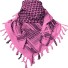 Pánský kostkovaný šátek růžová
