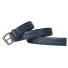 Pánský kožený pásek L361 tmavě modrá