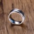 Pánský moderní prsten J1556 stříbrná