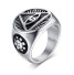 Pánský prsten Boží oko J1558 stříbrná