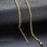 Pánský řetízkový náhrdelník D116 zlatá