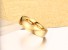 Pánský snubní prsten J2232 zlatá