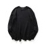 Pánsky sveter s dierami čierna