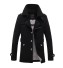Pánsky zimný kabát J981 čierna