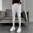 Pantaloni barbatesti F1520 alb