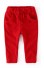 Pantaloni de trening colorați pentru copii J871 roșu