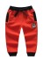 Pantaloni de trening din bumbac pentru băieți J904 roșu
