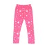 Pantaloni de trening fetita cu stelute J2899 roz