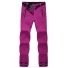 Pantaloni din fleece pentru femei violet deschis