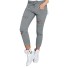 Pantaloni eleganti de dama cu gauri J828 gri