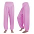 Pantaloni harem pentru femei D7 roz