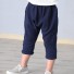 Pantaloni pentru copii L2238 albastru inchis