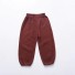 Pantaloni pentru copii L2239 burgundy