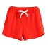 Pantaloni scurți colorați pentru copii J2872 roșu