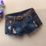 Pantaloni scurți din denim Evelina pentru femei 2