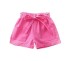 Pantaloni scurți pentru fete J2898 roz închis