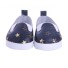 Pantofi cu păpuși cu stele albastru inchis