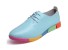 Pantofi de dama joasa cu platforma color J2395 albastru deschis