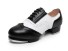 Pantofi de dans negru-alb
