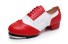 Pantofi de dans roșu-alb